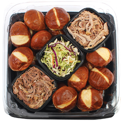 Deli trays at Vinckier Foods